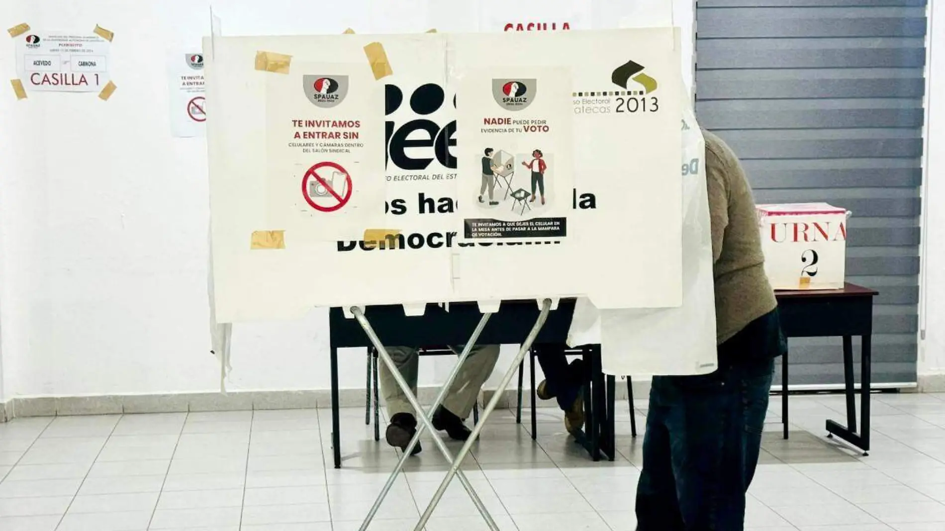 votación en SPAUAZ